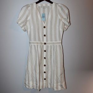 NWT LOFT Button Down Dress